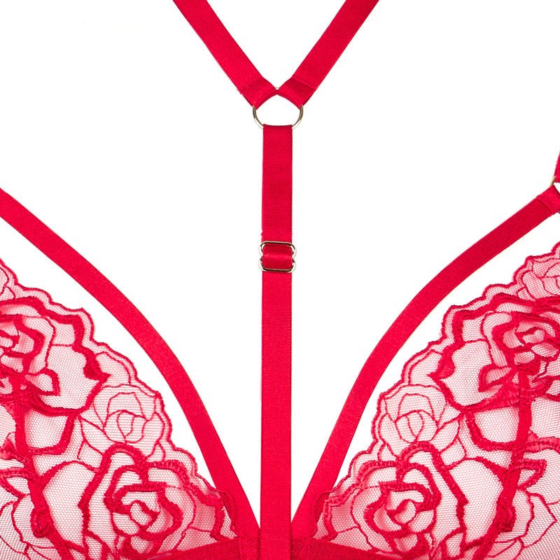 BY AB. AUSTRALIA Kelly Lingerie Set RedAustralian lingerie brands